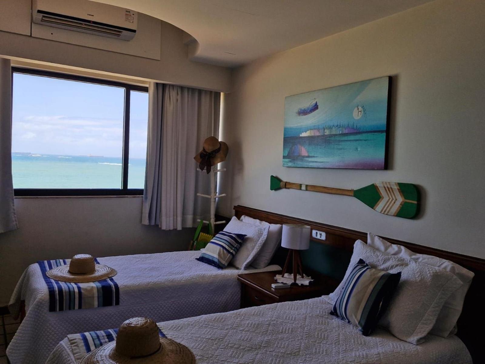 Recanto Maravista Apto Frente Mar 2 Quartos 2 Banheiros, Ar, Wi Fi, Piscina